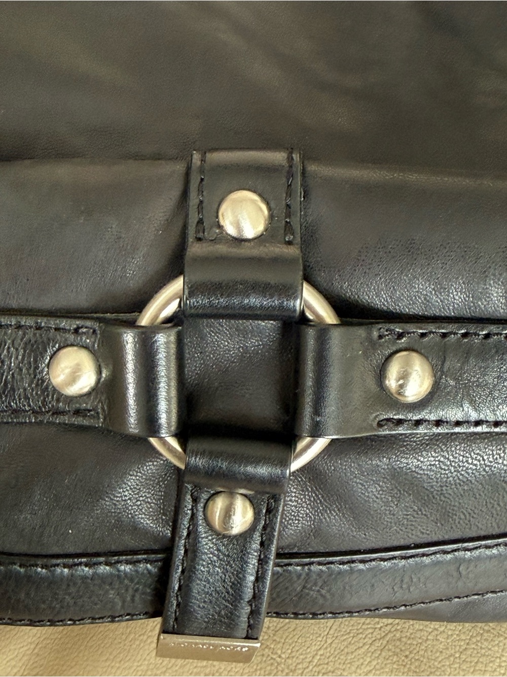 Michael Kors Black Leather Shoulder Bag - Picture 4 of 15